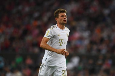 KOELN, GERMANY - AUGUST 28 2022: Thomas Muller. The football match of DFB-Pokal Viktoria Koeln vs FC Bayern Munich