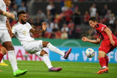 KOELN, GERMANY - AUGUST 28 2022: Eric Maxim Choupo-Moting. The football match of DFB-Pokal Viktoria Koeln vs FC Bayern Munich