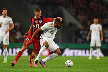 KOELN, GERMANY - AUGUST 28 2022: Eric Maxim Choupo-Moting. The football match of DFB-Pokal Viktoria Koeln vs FC Bayern Munich