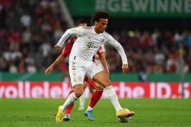 KOELN, GERMANY - AUGUST 28 2022: Leroy Sane. The football match of DFB-Pokal Viktoria Koeln vs FC Bayern Munich