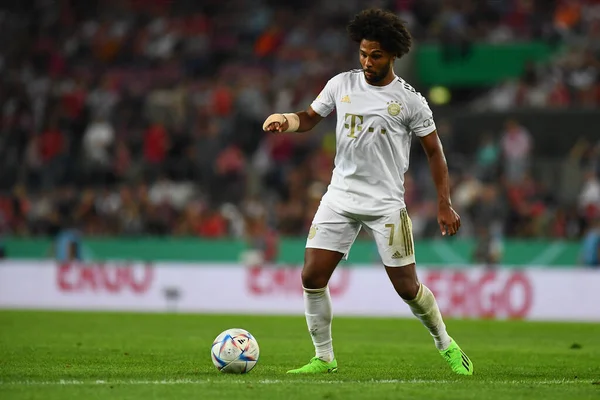 KOELN, GERMANY - AUGUST 28 2022: Serge Gnabry. The football match of DFB-Pokal Viktoria Koeln vs FC Bayern Munich