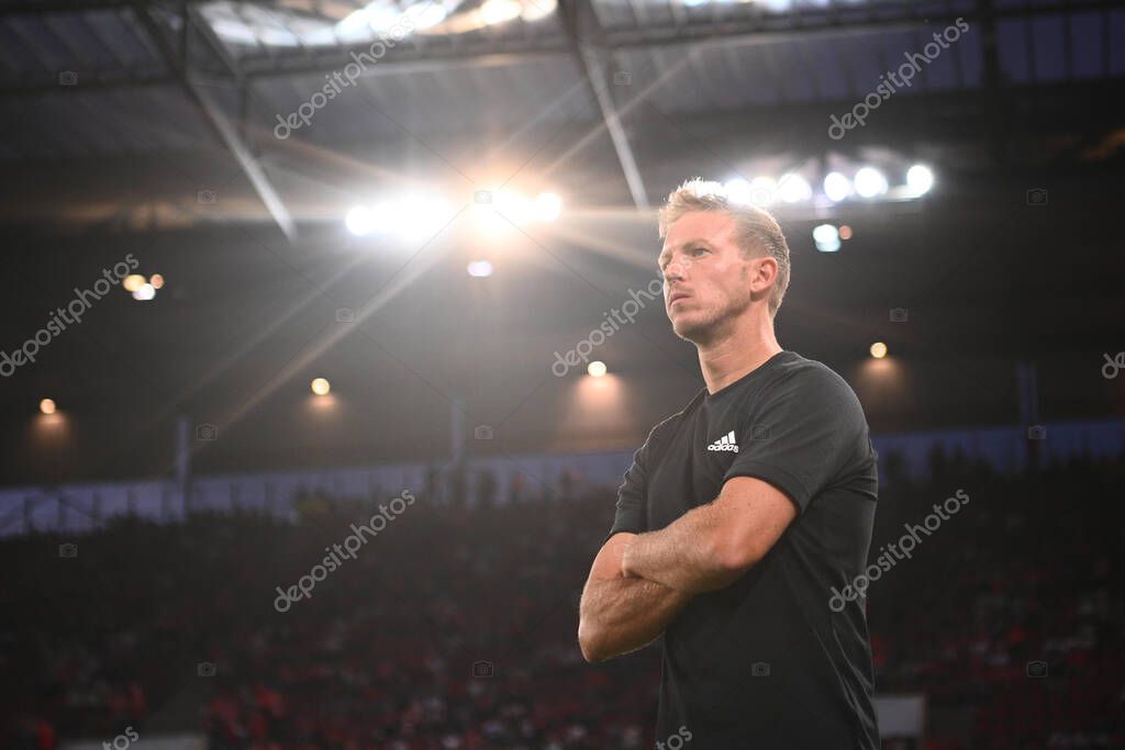 KOELN, GERMANY - AUGUST 28 2022: Julian Nagelsmann. The football match of DFB-Pokal Viktoria Koeln vs FC Bayern Munich