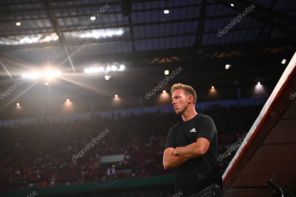 KOELN, GERMANY - AUGUST 28 2022: Julian Nagelsmann. The football match of DFB-Pokal Viktoria Koeln vs FC Bayern Munich