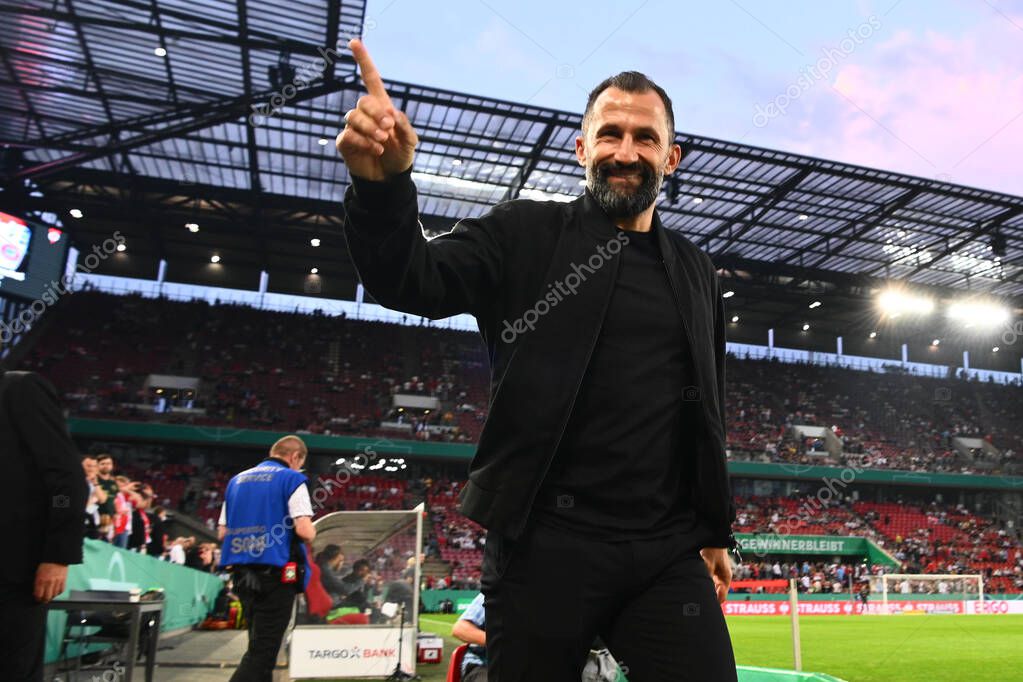 KOELN, GERMANY - AUGUST 28 2022: Hasan Salihamidzic. The football match of DFB-Pokal Viktoria Koeln vs FC Bayern Munich
