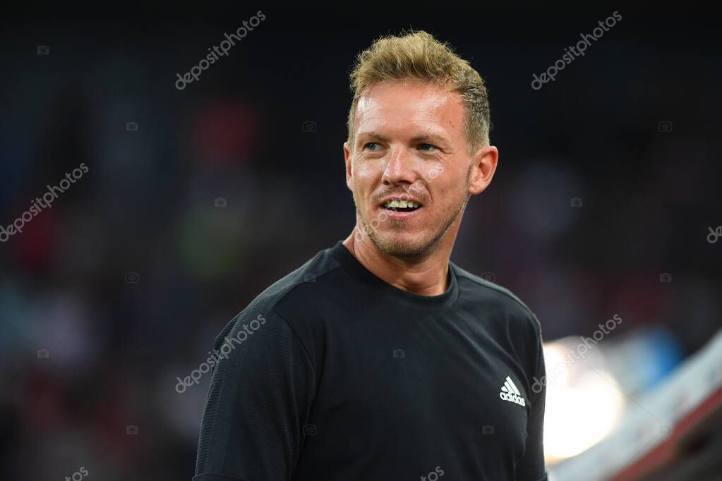 KOELN, GERMANY - AUGUST 28 2022: Julian Nagelsmann. The football match of DFB-Pokal Viktoria Koeln vs FC Bayern Munich