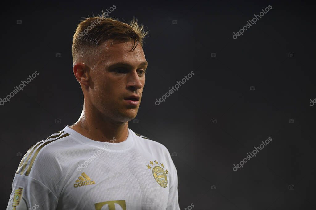 KOELN, GERMANY - AUGUST 28 2022: Joshua Kimmich. Rhein Energie Stadion. The football match of DFB-Pokal Viktoria Koeln vs FC Bayern Munich