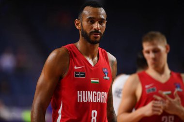 COLOGNE, GERMANY - SEPTEMBER 4, 2022: Adam Hanga. The basketball match of Eurobasket 2022 France vs Hungary