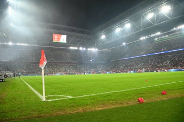 DUESSELDORF, ALMANY 10 Eylül 2022: hayranların performansı. Futbol maçı Bundesliga 2 Fortuna - Hansa