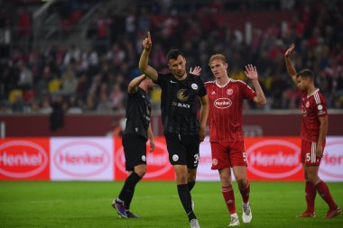 DUESSELDORF, ALMANY 10 Eylül 2022 Lukas Froede. Futbol maçı Bundesliga 2 Fortuna - Hansa