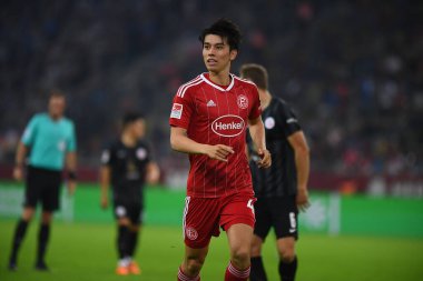 DUESSELDORF, ALMANY 10 Eylül 2022 Ao Tanaka. Futbol maçı Bundesliga 2 Fortuna - Hansa