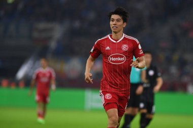 DUESSELDORF, ALMANY 10 Eylül 2022 Ao Tanaka. Futbol maçı Bundesliga 2 Fortuna - Hansa