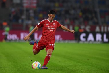 DUESSELDORF, ALMANY 10 Eylül 2022 Shinta Appelkamp. Futbol maçı Bundesliga 2 Fortuna - Hansa