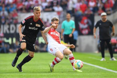 KOELN, GERMANY - 11 Eylül 2022: Bundesliga 1.FC Koeln futbol karşılaşması 1.FC Union 'a karşı