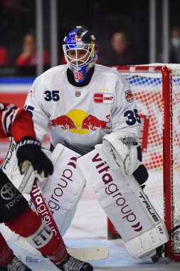 COLOGNE, Almanya - 15 Eylül 2022: Hokey maçı DEL Koelner Haie - EHC Red Bull Munchen