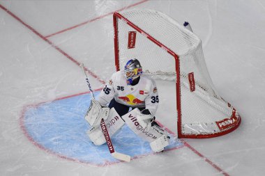 COLOGNE, Almanya - 15 Eylül 2022: Hokey maçı DEL Koelner Haie - EHC Red Bull Munchen