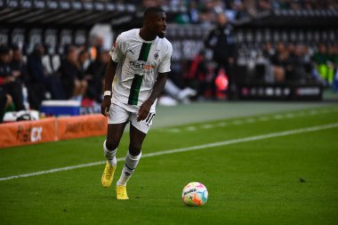MOENCHENGLADBACH, GERMANY - 17 Eylül 2022: Bundesliga Borussia Monchengladbach - RB Leipzig