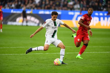 MOENCHENGLADBACH, GERMANY - 17 Eylül 2022: Bundesliga Borussia Monchengladbach - RB Leipzig