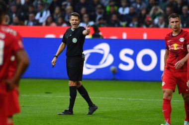 MOENCHENGLADBACH, GERMANY - 17 Eylül 2022: Bundesliga Borussia Monchengladbach - RB Leipzig