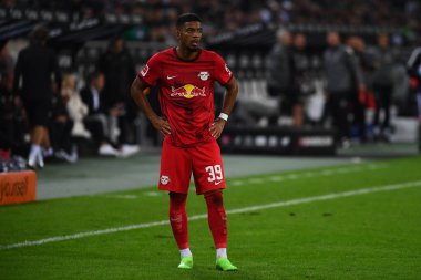 MOENCHENGLADBACH, GERMANY - 17 Eylül 2022: Bundesliga Borussia Monchengladbach - RB Leipzig