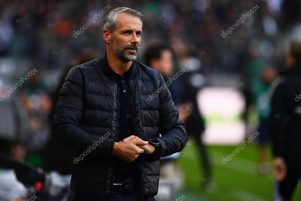 MOENCHENGLADBACH, GERMANY - SEPTEMBER 17, 2022: The football match of Bundesliga Borussia Monchengladbach vs RB Leipzig