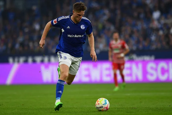 Gelsenkirchen Jermany October 2022 Pertandingan Sepak Bola Bundesliga Schalke Augsburg — Stok Foto