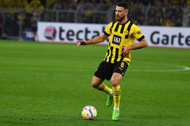 DORTMUND, GERMANY - 8 Ekim 2022: Bundesliga Borussia Dortmund Bayern Münih 'e karşı futbol maçı