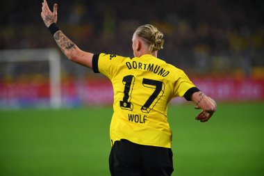 DORTMUND, ALMANY - 8 Ekim 2022: Marius Wolf. Bundesliga Borussia Dortmund Bayern Münih 'e karşı.