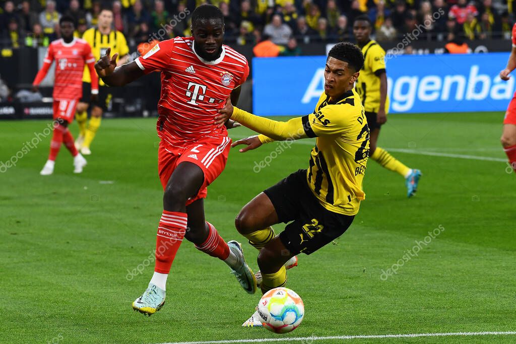 DORTMUND, GERMANY - OCTOBER 8, 2022: Jude Bellingham, The football match of Bundesliga  Borussia Dortmund vs Bayern Munich