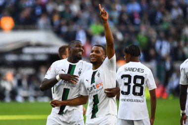 MOENCHENGLADBACH, GERMANY - 9 Ekim 2022: Bundesliga Borussia Monchengladbach - 1. FC Koeln