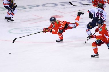 DUESSELDORF, Almanya - 29 Eylül 2022 TOBİAS EDER. Hokey maçı DEL Duesseldorfer EG - Iserlohn Roosters