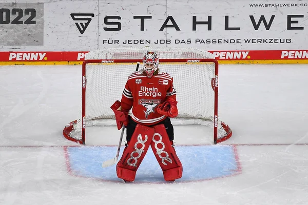 Köln Oktober 2022 Mirko Pantkowski Eishockeyspiel Del Kölner Haie Rev — Stockfoto
