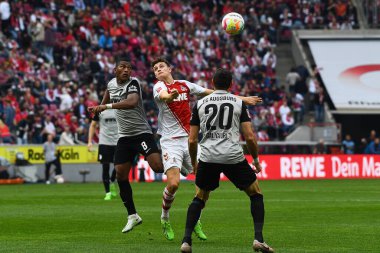 KOLOGNE, ALMANA 16 EKİM 2022 Carlos Gruezo. Bundesliga 1 'in futbol maçı. FC Koeln, FC Augsburg 'a karşı. Rhein Enerji Stadyumu Futbol Stadyumu. 