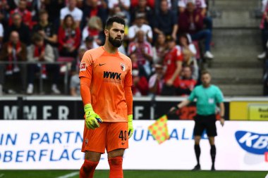 KOLOGNE, ALMANA - 16 EKİM 2022: Tomas Koubek. Bundesliga 1 'in futbol maçı. FC Koeln, FC Augsburg 'a karşı. Rhein Enerji Stadyumu Futbol Stadyumu. 