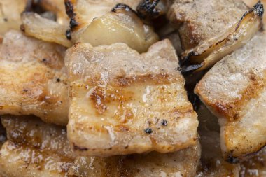 Pişir ve ye taze ve lezzetli Japon tavuğu.