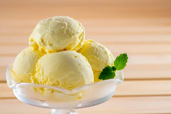 Helado Leche Fresca Deliciosa — Foto de Stock