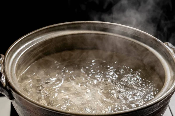 Delicious Clay Pot Image Japanese Cuisine — Stock Photo, Image