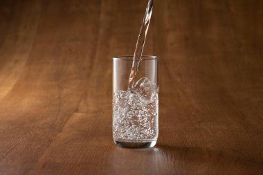 Cold and delicious clean water