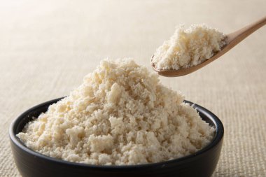 Soya fasulyesinden yapılan yapraklar için malzemeler