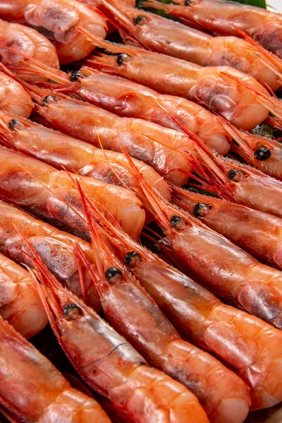 Lots Fresh Delicious Shrimp —  Fotos de Stock