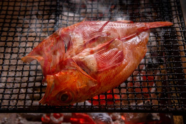 Pescado Clase Alta Deliciosos Mariscos Japoneses —  Fotos de Stock