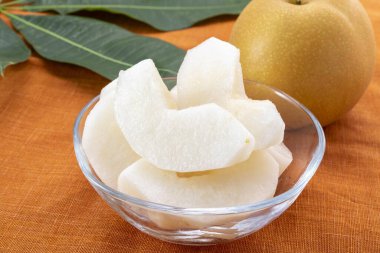 Fresh and sweet delicious pears