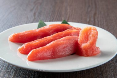 A delicacy of cod roe made from delicious Japanese cod eggs