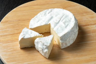 Camembert cheese made from fresh and delicious milk