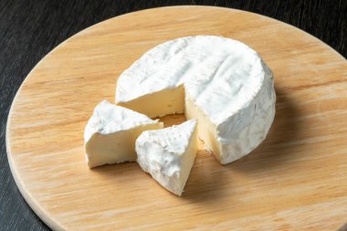 Camembert cheese made from fresh and delicious milk