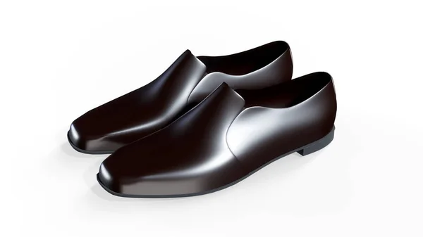 Zapatos Como Concepto Lujo Zapatos Caros Alta Calidad Representación Ilustración — Foto de Stock
