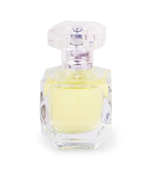 Parfum Glazen Fles Mockup Blanco Cosmetische Flessen Template Verpakkingsontwerp — Stockfoto
