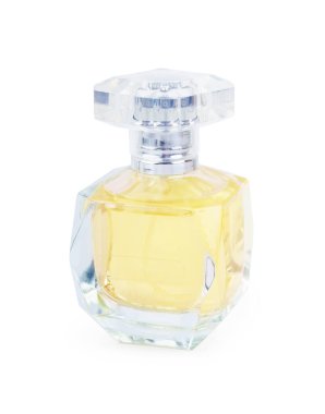 Parfüm şişesi maketi, boş kozmetik şişeleri şablonu. Paket tasarımı.