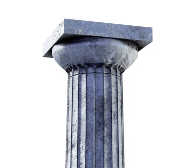 üç sütun işlenen illüstrasyon