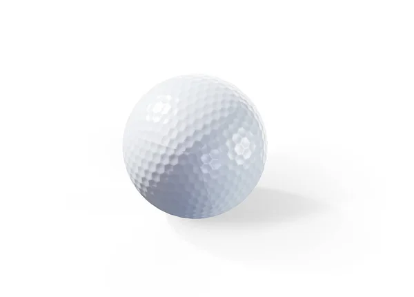 3D渲染白色高尔夫球 — 图库照片