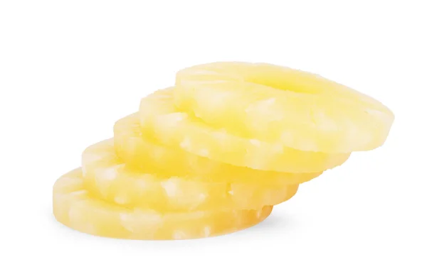 Pineapple Isolated White Background Clipping Path — Stock Photo, Image